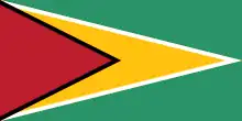 Handelsflagge von Guyana