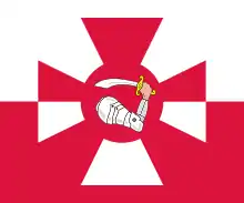 Gösch der polnischen Marine