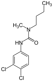 Strukturformel von Neburon
