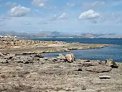 Die Punta des Fenicis mit den Grabstätten