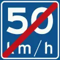 A5: Ende der Richtgeschwindigkeit