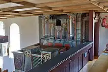 Orgel in der Kirche
