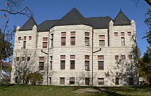 Nemaha County Courthouse, gelistet im NRHP Nr. 89002243