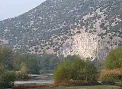 In der Nestos-Schlucht bei Galani