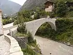 Die Ritibrücke in Neubrück unterhalb von Stalden.