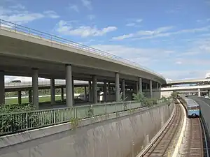 Hochbrücke Freimann (alt/neu)