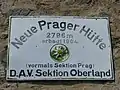 Hüttenschild