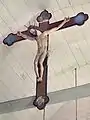 Kruzifix von 1643 im Deckengewölbe