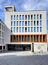 Bild des neuen Rathaus an der Ecke Bürgermeisterstraße/Grünstraße