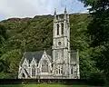 Neugotische Kirche von Kylemore Abbey