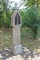 Bildstock an der Straße nach Stein­egg, gekenn­zeichnet mit 1773