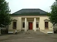 Klassizistisches Rathaus von Landesbaumeister C.&nbsp;F. Hansen