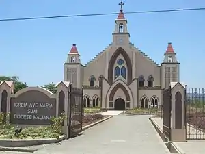 Die Ave-Maria-Kirche von Suai