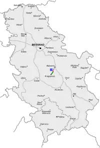 Verlauf des Brzi put 24