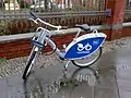 Nextbike im Januar 2020 vor dem Vivantes Klinikum Friedrichshain
