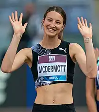 Nicola Olyslagers, frühere Nicola McDermott, kam auf den geteilten fünften&nbsp;Platz