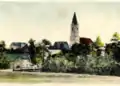 Kirche um 1890, ohne Turmrundgang