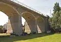 Eisenbahnviadukt in Niederbobritzsch