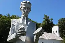 Statue in Smiljan (Kroatien)