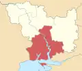 Rajon Mykolajiw in der Ukraine