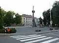 Freiheitsplatz – Sicht auf das Rathaus