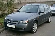 Nissan Almera Fünftürer (2002–2006)
