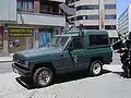 Ein Nissan Patrol der Guardia Civil de Carreteras in Bilbao.