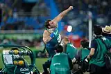 Darlan Romani schied mit 19,86&nbsp;m in der Qualifikation&nbsp;aus