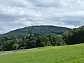 Der Nonnenberg, aus Blickrichtung Westen