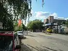 Nonnendamm zum Siemens-Tor in Siemensstadt