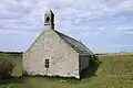 Kapelle Saint-Guevroc in den Dünen von Keremma