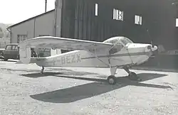 Nord NC-858S am St. Cyr l’Ecole Flugplatz nahe Paris