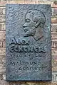 Gedenktafel Alex Eckener, Eckener-Haus, Flensburg (2003)