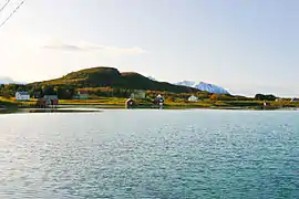 Nordlystoppen (Kollen) 99 m, im Sommer