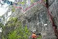 Kamin und Traverse