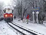 Haltestelle der Kindereisenbahn