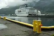 Norröna in Seydisfjördur