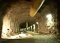 Ein Anschlusstunnel, Oktober 2009