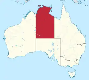 Northern Territory in Australien