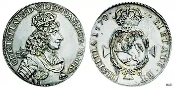 Specie-Daler von 1670