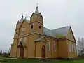 Kirche St. Katharina die Märtyrerin in Notėnai, 1906 errichtet