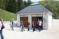 Notausgang&nbsp;3 an der Oberfläche