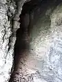 Blick in die Höhle der Notburga