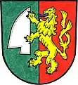 Pflugschar im Wappen von Neulublitz