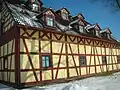 Fachwerkhaus in Nový Drahov