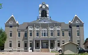 Nuckolls County Courthouse, gelistet im NRHP