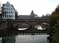 Blick vom Henkersteg auf die Maxbrücke, 2008