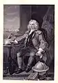Captain Thomas Coram von William Hogarth, Stahlstich um&nbsp;1860 nach dem Originalgemälde von 1740