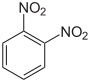 Struktur von o-Dinitrobenzol