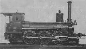 ÖNWB IVb No. 107 „Semil“ später kkStB 133.07 nach Reko 1889